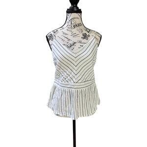 Monteau Striped Tank Top‎